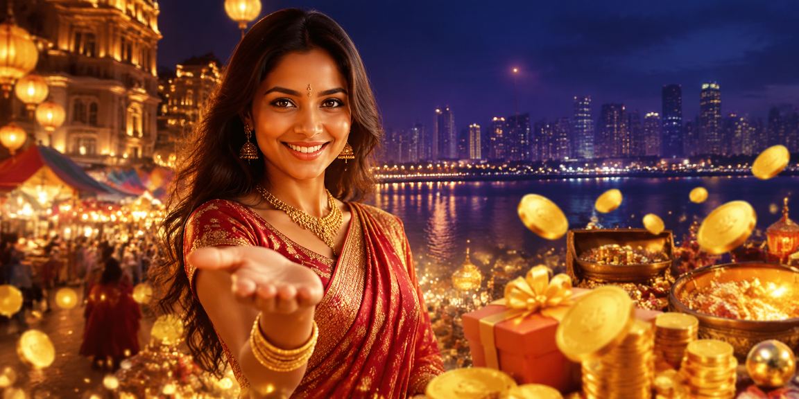 Evening view of deposit bonus market in Mumbai